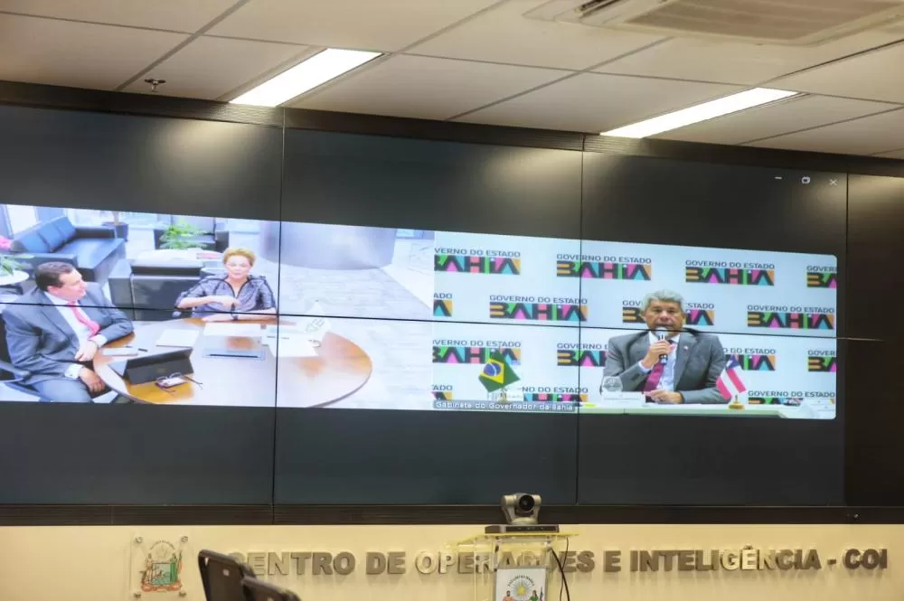 Jerônimo Rodrigues se reúne com Dilma Rousseff para atrair investimentos do Banco do Brics para a Bahia
