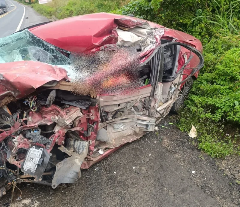 Idoso morre em acidente na BR-101 entre Itamaraju e Itabela