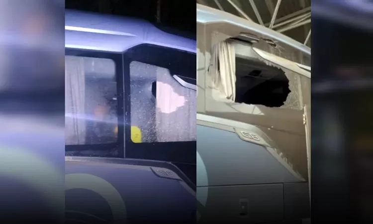Homens armados abrem fogo contra ônibus no desvio da ponte sobre o Rio Jequitinhonha
