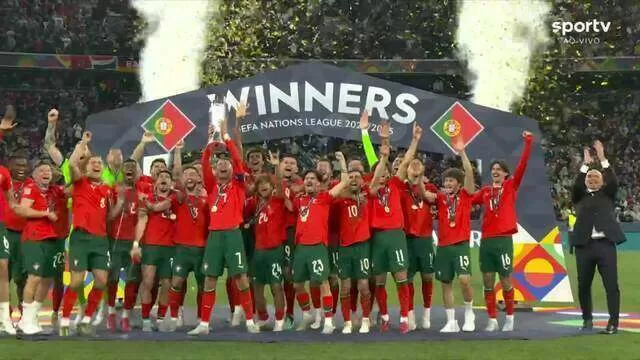 Portugal vence a Espanha nos pênaltis e conquista o bicampeonato da Liga das Nações