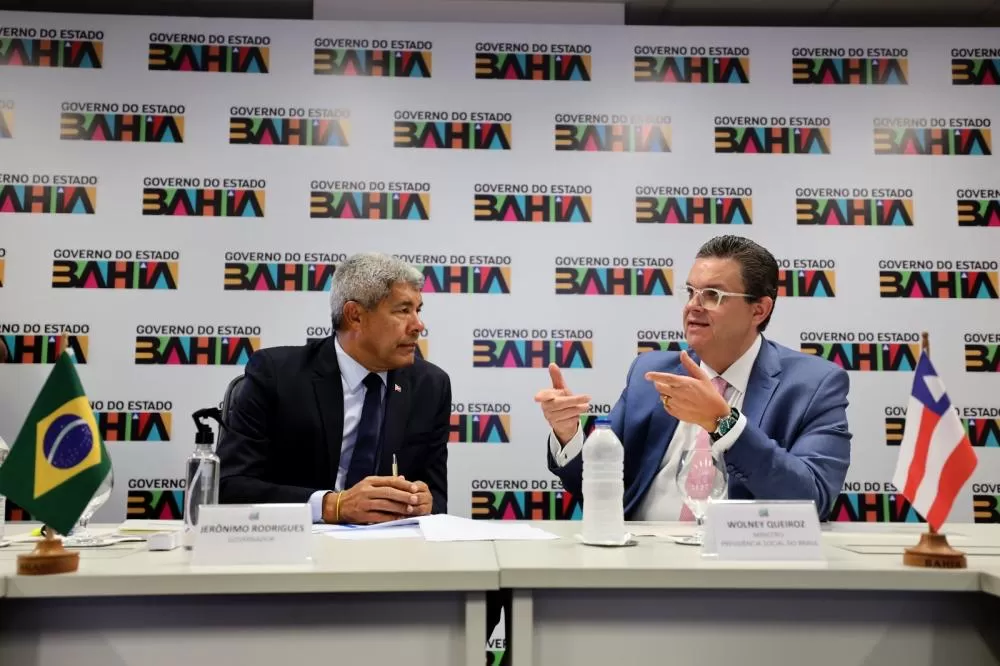Em reunião com ministro da Previdência Social, Jerônimo Rodrigues debate avanços e a chegada de novos peritos médicos para a Bahia