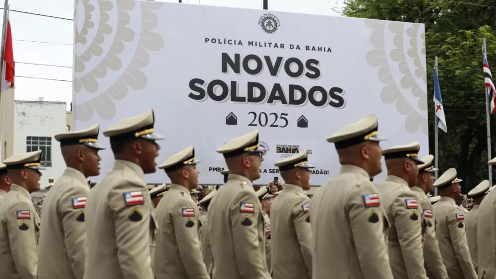 Polícia Militar recebe mais de 1.800 novos agentes para fortalecer o policiamento