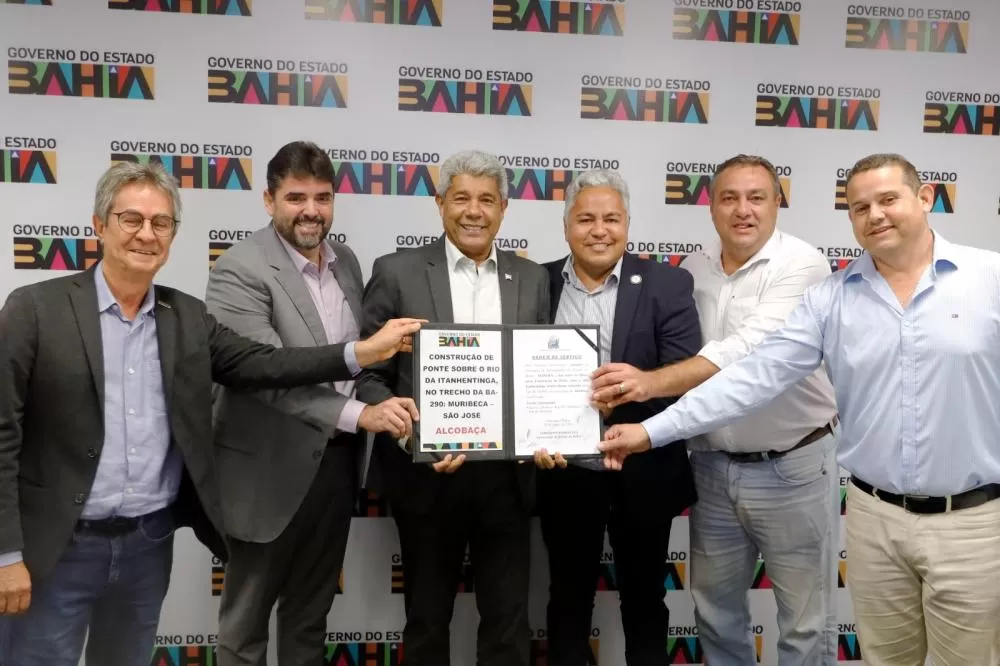 Jerônimo Rodrigues autoriza construção de ponte na BA-290 em Alcobaça