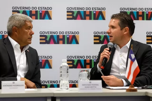 Cacau entra na pauta de Jerônimo Rodrigues em reunião com Hugo Motta