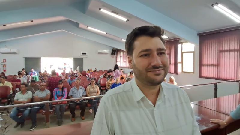 Entrevista com o deputado Wagner Neto em Itapaci Goiás 